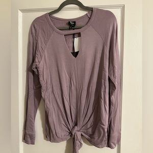 Purple (dusty lilac) crewneck sweatshirt/top